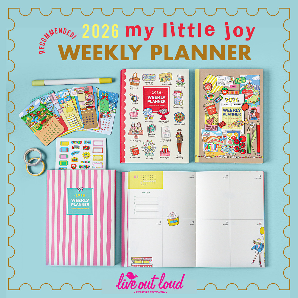 2026 My Little Joy Weekly Planner